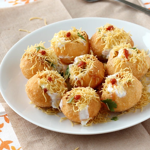 Image result for dahi puri