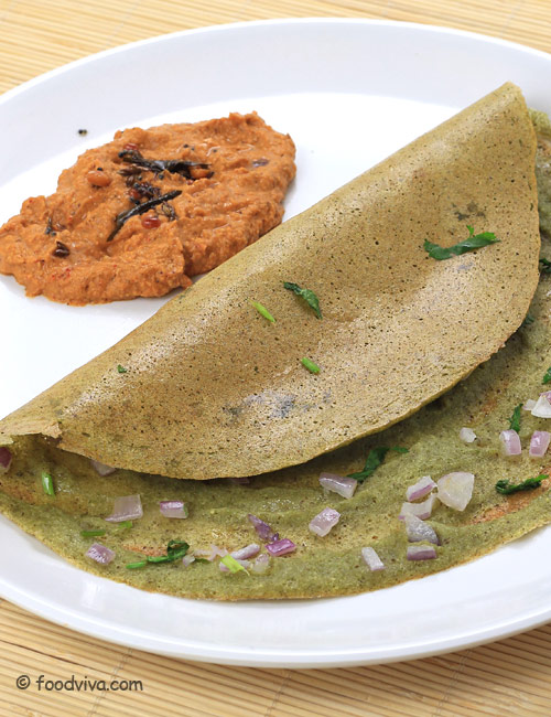 Pesarattu Recipe (Mung Beans Dosa)