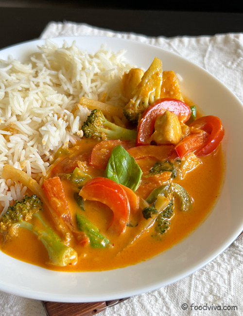 Vegetarian Thai Red Curry Recipe