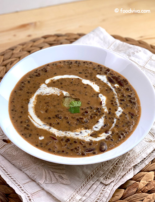 Dal Makhani In Pressure Cooker Recipe