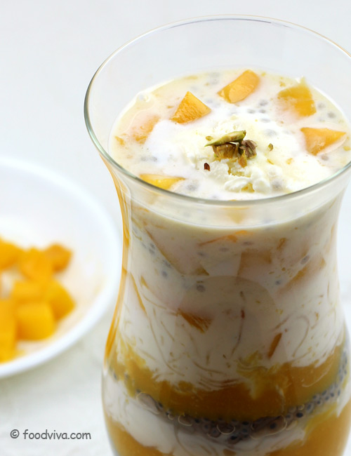 Easy Mango Falooda Recipe