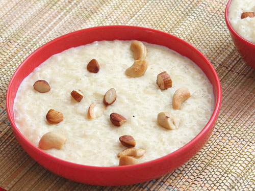 चावल की खीर की रेसिपी - Rice Kheer Recipe In Hindi - Kheer Banane Ki Vidhi