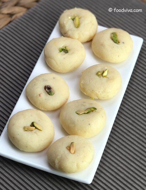 Milk Peda Instant Recipe With Milk Powder In 15 Minutes 