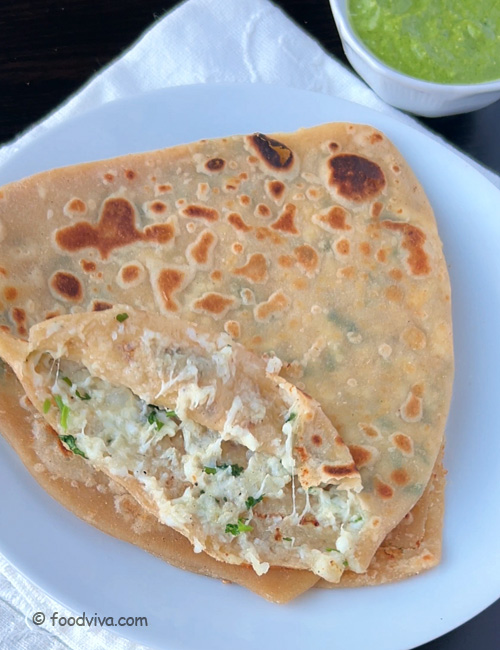 How to Make Stuffed Paratha with Cheese