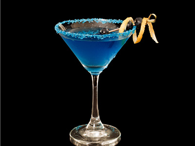 Blueberry Martini