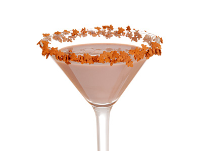 Creamy Gingerbread Martini Drink