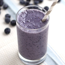 Blueberry Milkshake