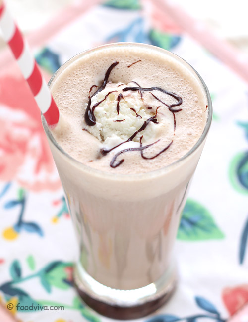 Coffee Shake with Ice Cream