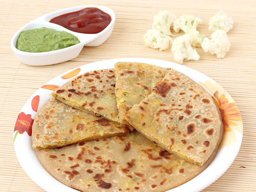 Gobi Paratha Recipe with Step by Step Photos - Punjabi Gobhi Ke Parathe