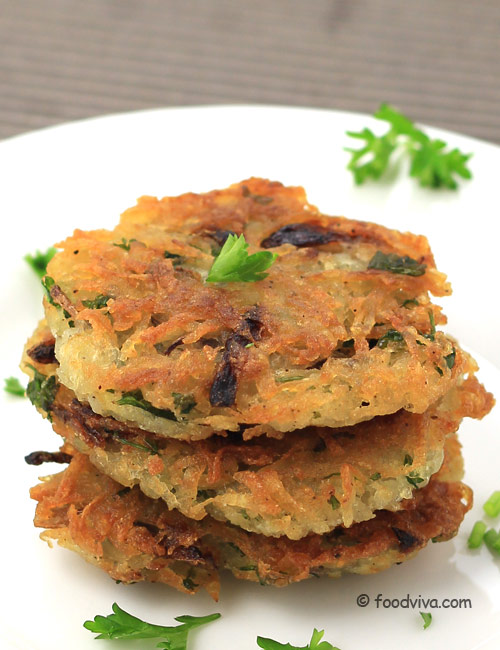 Potato Pancakes Recipe Crispy Shallow Fried Pancakes Of Grated Potatoes