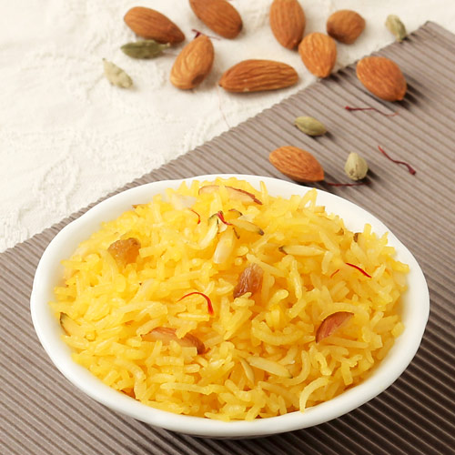 Sweet Kesar Rice Recipe