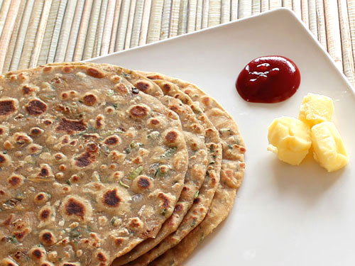 Onion Paratha Recipe