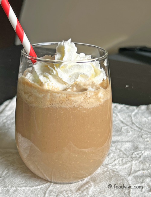 Coffee Banana Smoothie without Yogurt