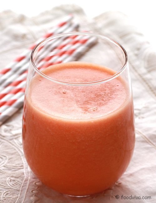 Orange Banana Smoothie with Carrot