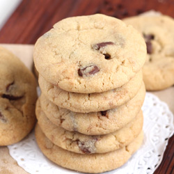 Eggless Chocolate Chip Cookies