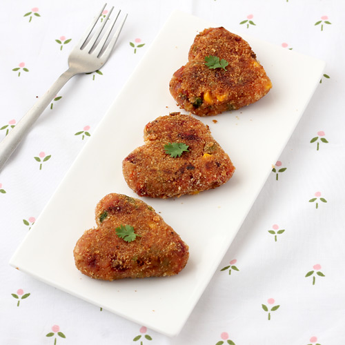 Mix Veg Cutlet for Kids