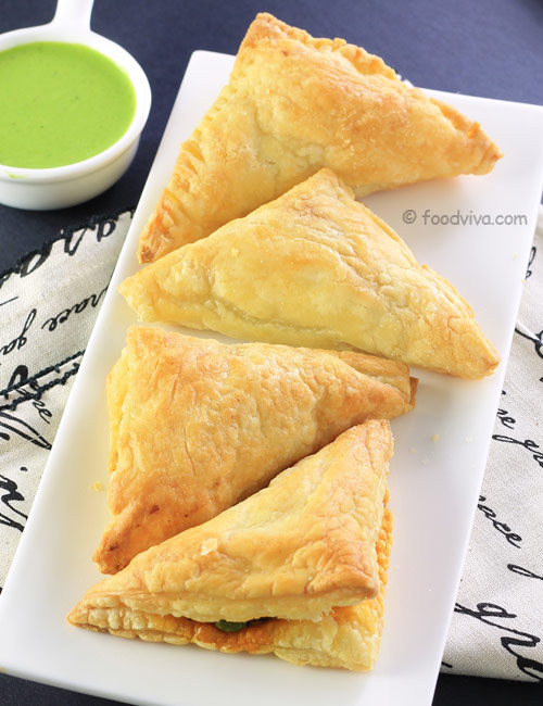 Veg Puff Recipe - Vegetable Puff Recipe with Step By Step Photos