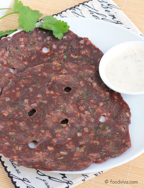 Ragi Roti Recipe (with Step by Step Photos) | Recipe Cart